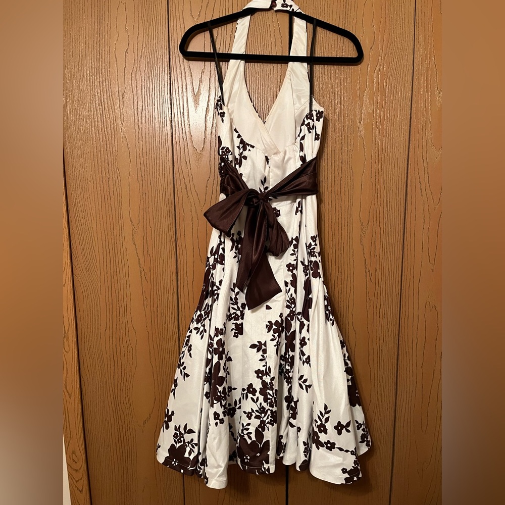 Vintage, Retro Style Halter Dress, Sz 8 - Picture 6 of 8